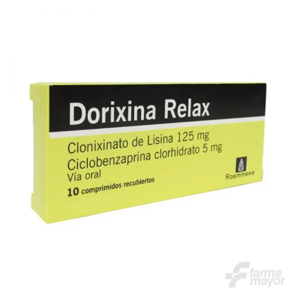 DORIXINA RELAX X 10 COMPRIMIDOS RECUBIERTOS