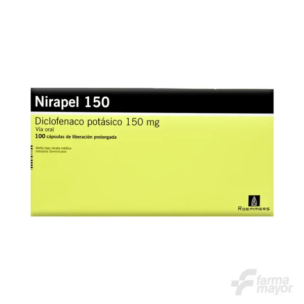 NIRAPEL 150 MG X 1 (CAJAJ DE 100 TABLETAS)