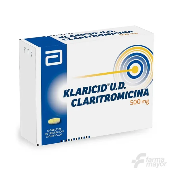 KLARICID UD TABLETAS 500MG x 10