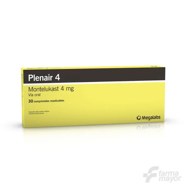 PLENAIR 4 MG X 30 COMPRIMIDOS