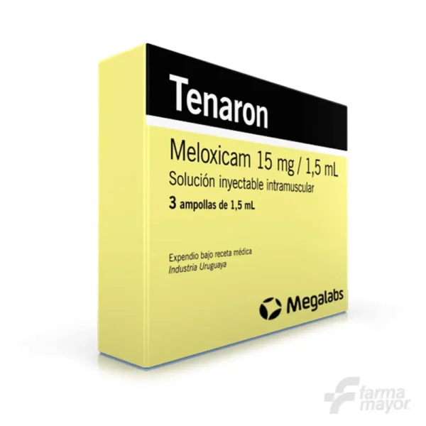 TENARON INYECTABLE 15 MG X 3 AMPOLLAS