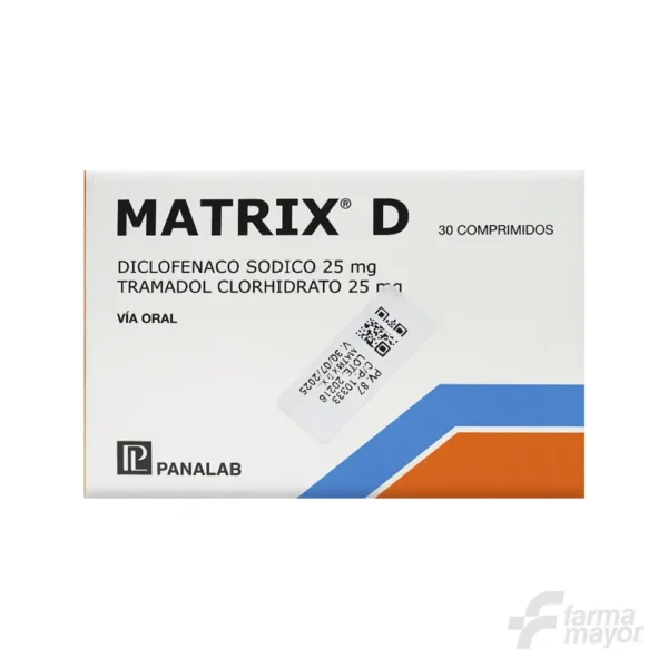 MATRIX D X 30 COMPRIMIDOS