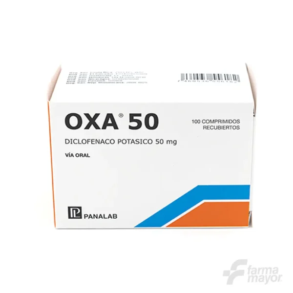 OXA 50 MG X 1 COMPRIMIDO (CAJA DE 100)