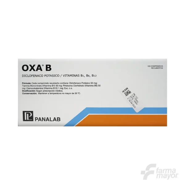 OXA B X 1 COMPRIMIDOS (CAJA DE 100)