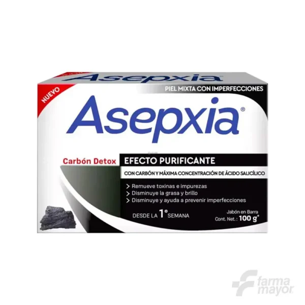 ASEPXIA JABON CARBON DETOX X 100G