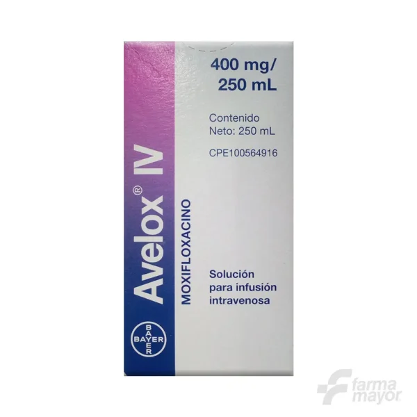 AVELOX VIAL IV X 250ML