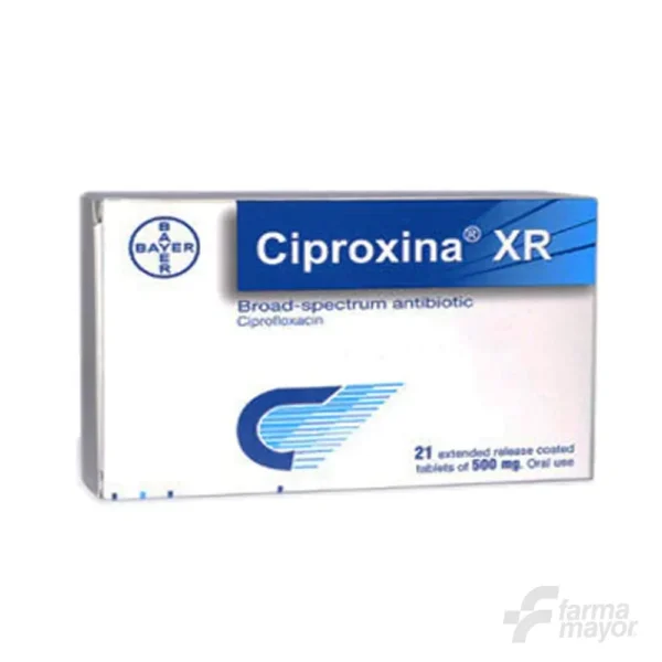 CIPROXINA XR 1000mg * UNIDAD (CAJA 21)