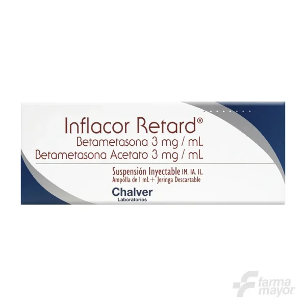 INFLACOR RETARD 3 3 X 1 AMPOLLA