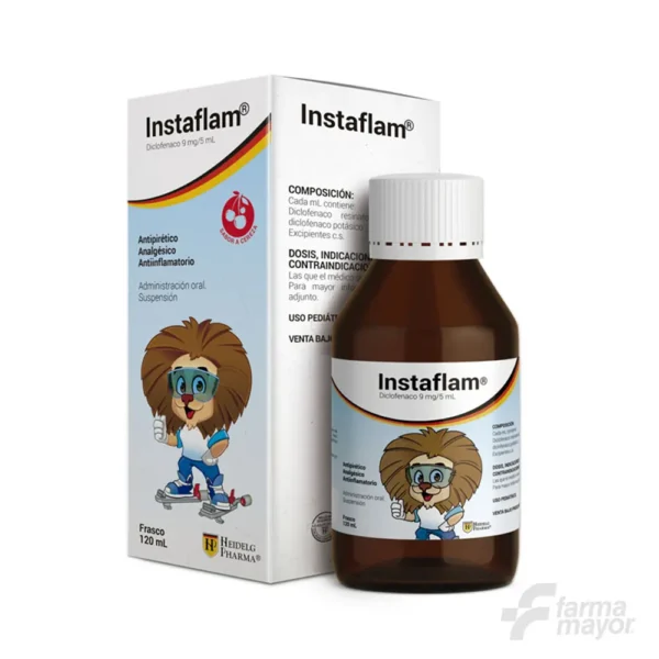 INSTAFLAM SUSPENSION ORAL X 120ML