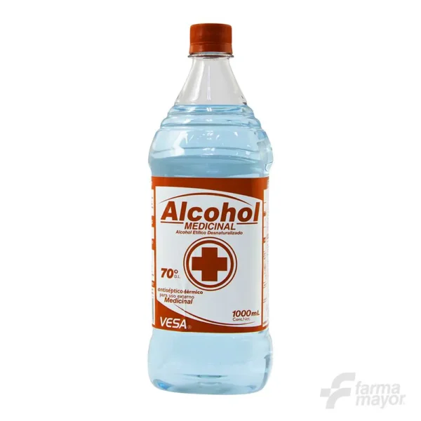 ALCOHOL ETILICO 70% FCO 1000ML (VESA)