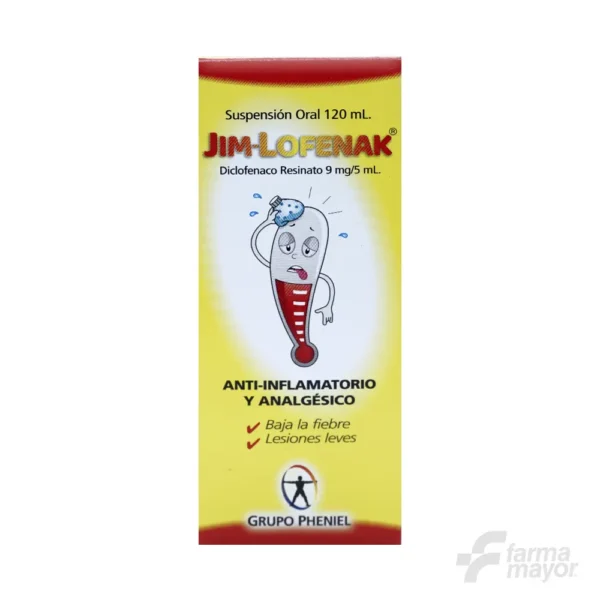 LOFENAK DICLOFENACO SUSPENCION 120ML