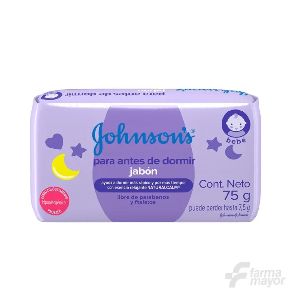 JABON J&J PARA ANTES DE DORMIR 75 GRAMOS