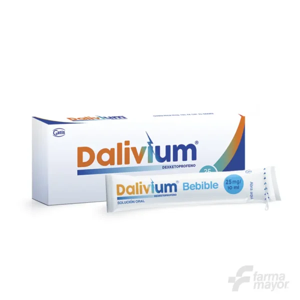 DALIVIUM SOBRES 25MG/2.5G X 10