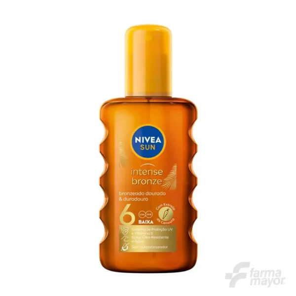 NIVEA SUN F-6 GOLD BRONZE LIGHT X 200ML