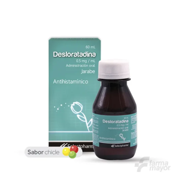 DESLORATADINA 0.5MG/ML JARABE X 60ML. SELECTPHARMA