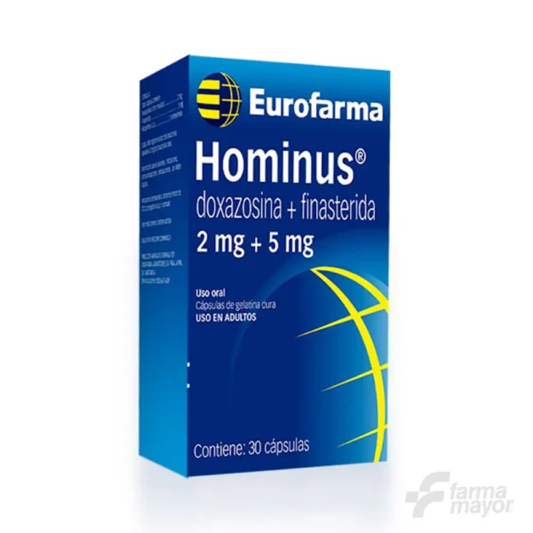 HOMINUS CAPSULAS 2MG 5MG X 30