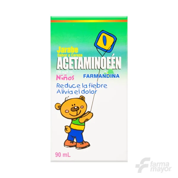 ACETAMINOFEN FARMANDINA JARABE X 90ML (Cereza)