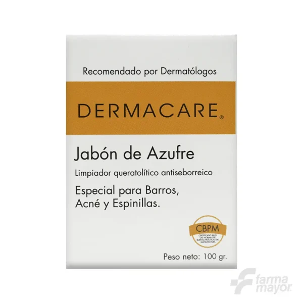 JABON DE AZUFRE DERMACARE X 100G