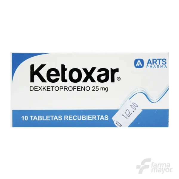 KETOXAR 25MG TABLETAS X 10