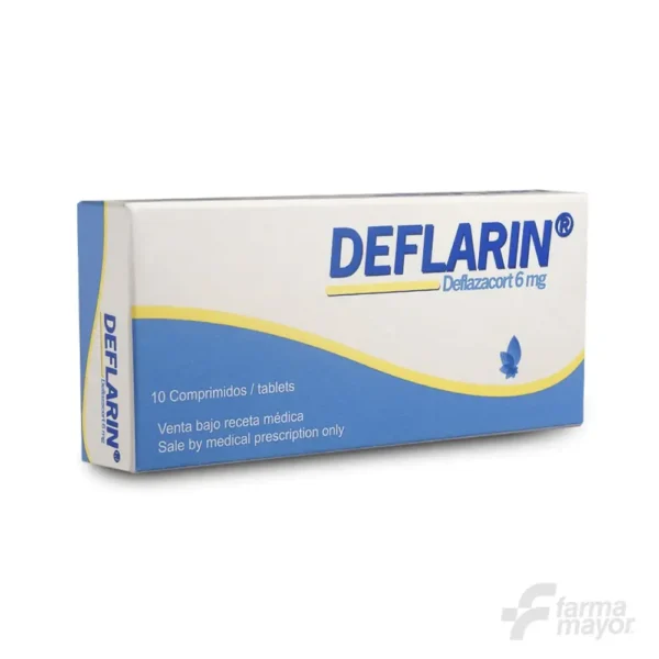 DEFLARIN COMPRIMIDOS 6MG X 10