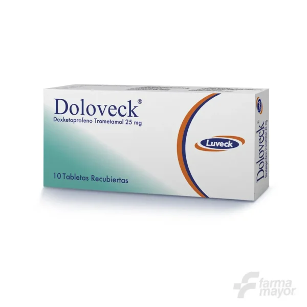 DOLOVECK COMPRIMIDOS 25MG X 1 (CAJA 30 UNIDADES)