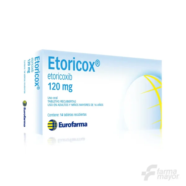 ETORICOX TABLETAS 120MG X 14