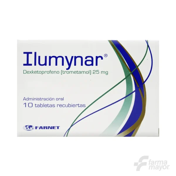 ILUMYNAR TABLETAS 25MG X 10