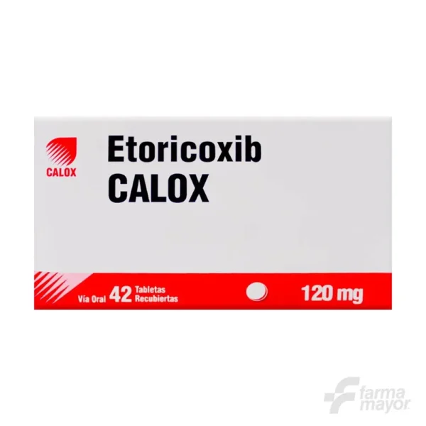 ETORICOXIB CALOX TABLETAS 120MG X 7 (CAJA DE 6 BLISTER)