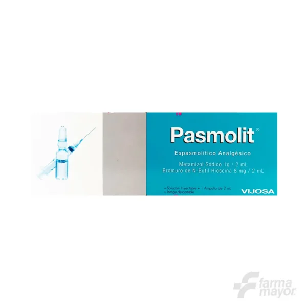 PASMOLIT SOL INY AMPOLLA 2ML X 1