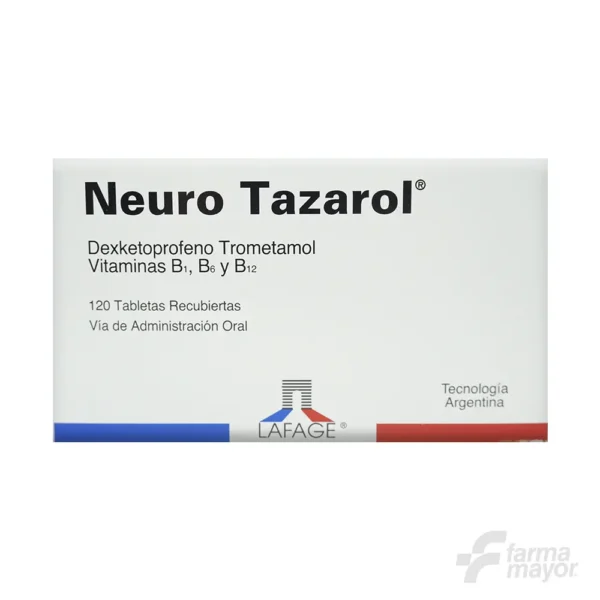 NEURO TAZAROL TABLETAS 25MG X 10 (CAJA 12 BLISTER)