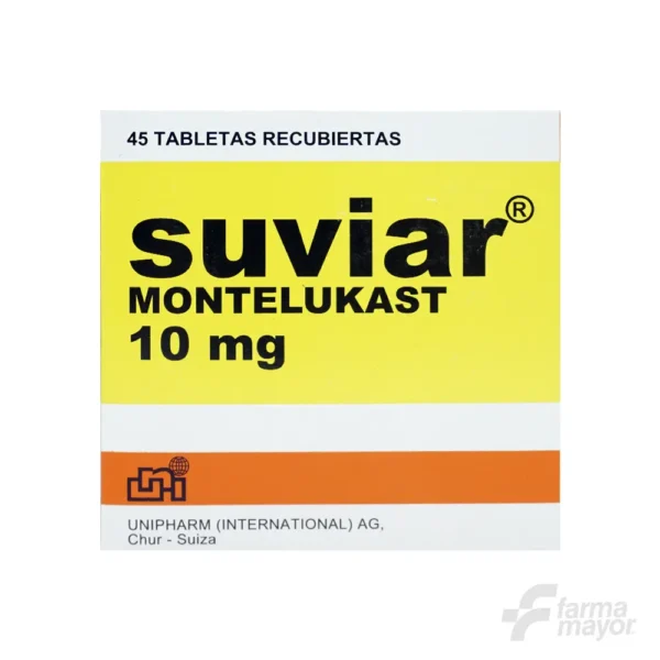 SUVIAR TABLETAS 10MG X 45