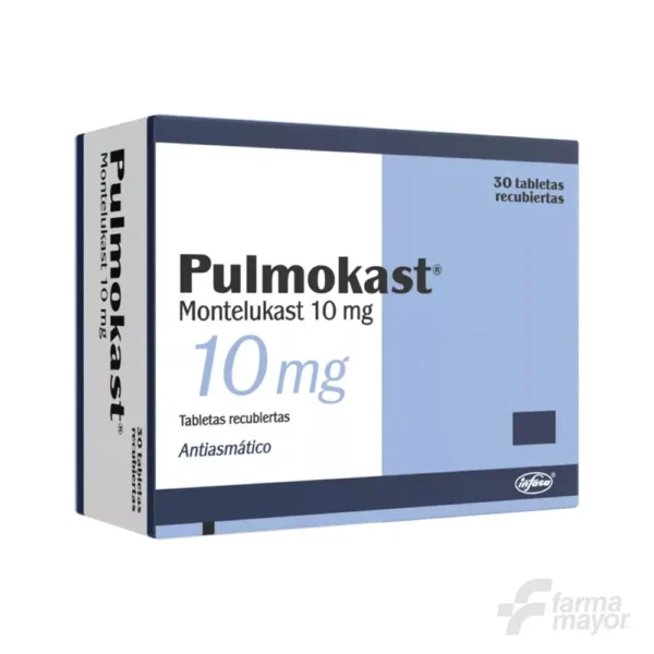 PULMOKAST TABLETAS 10MG X 30