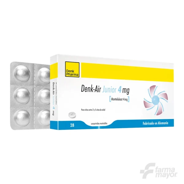 DENK – AIR JUNIOR 4 MG X 28 COMPRIMIDOS