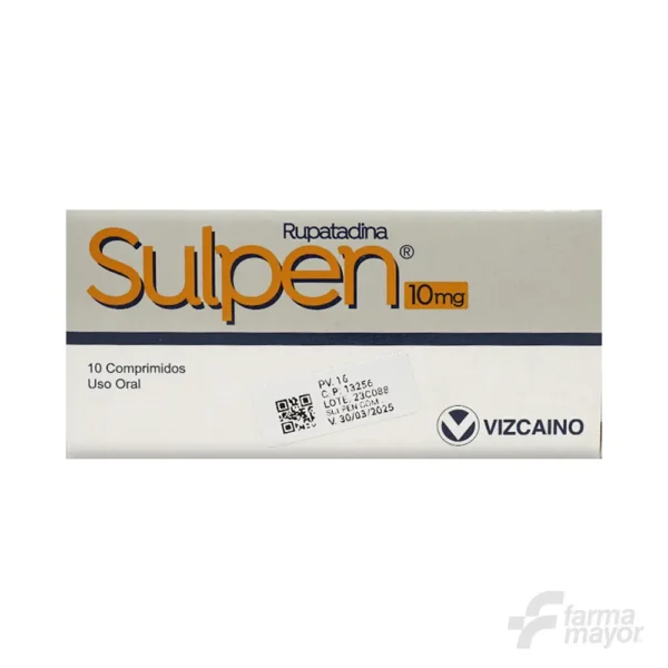 SULPEN COMPRIMIDOS 10MG x 10