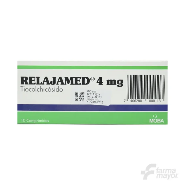 RELAJAMED COMPRIMIDOS 4MG X 10