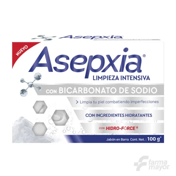 ASEPXIA JABON BICARBONATO X 100G