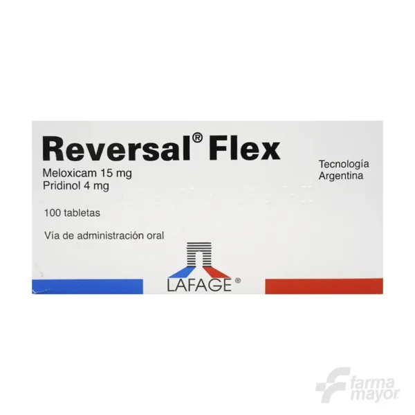 REVERSAL FLEX TABLETAS 15MG/4MG X 10 (CAJA 10 BLISTER)