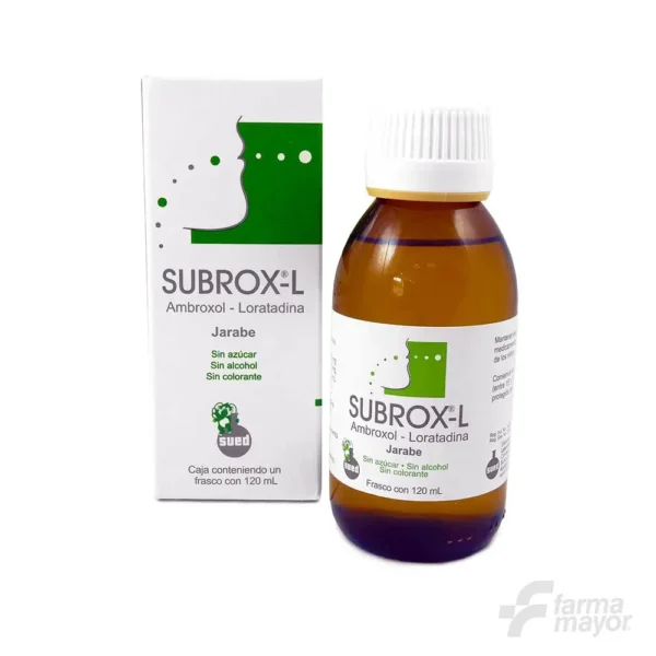 SUBROX L JARABE X 120ML