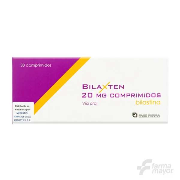 BILAXTEN COMPRIMIDOS 20MG x 30