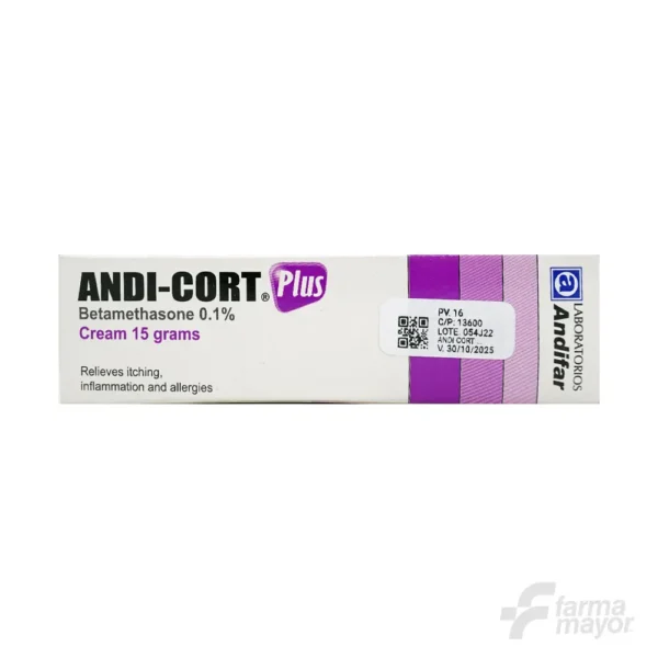 ANDI CORT PLUS X 15 G CREMA