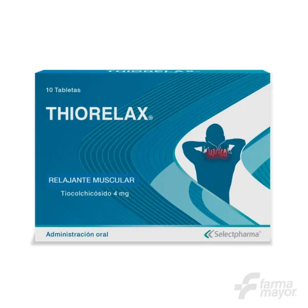 THIORELAX 4MG TABLETAS X 10