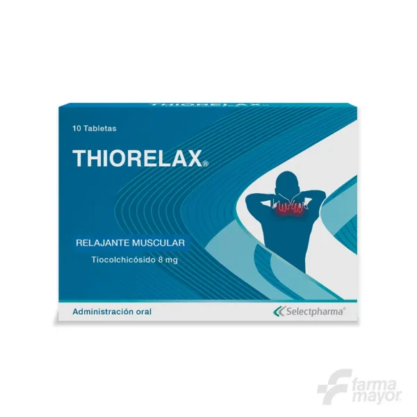 THIORELAX 8MG TABLETAS X 10