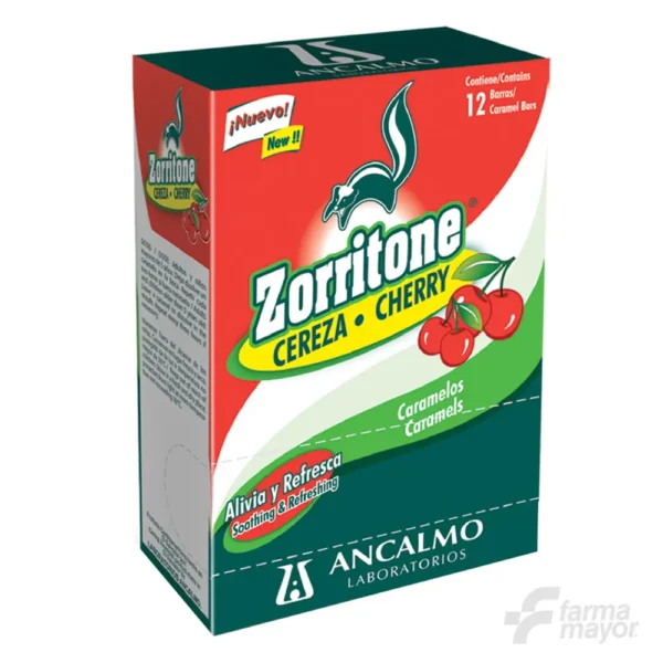 ZORRITONE CEREZA x 1 CAJA 12