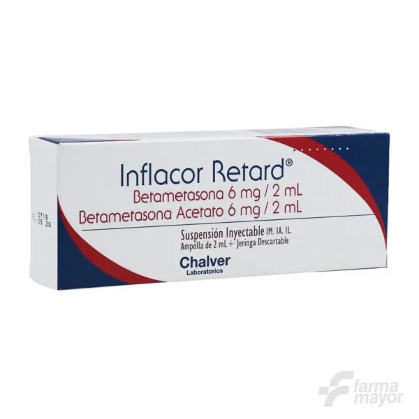 INFLACOR RETARD 6 6 X 1 AMPOLLA