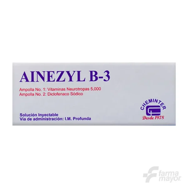 AINEZYL AMPOLLAS B3 x 2