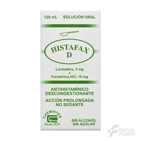 HISTAFAX JARABE X 120ML