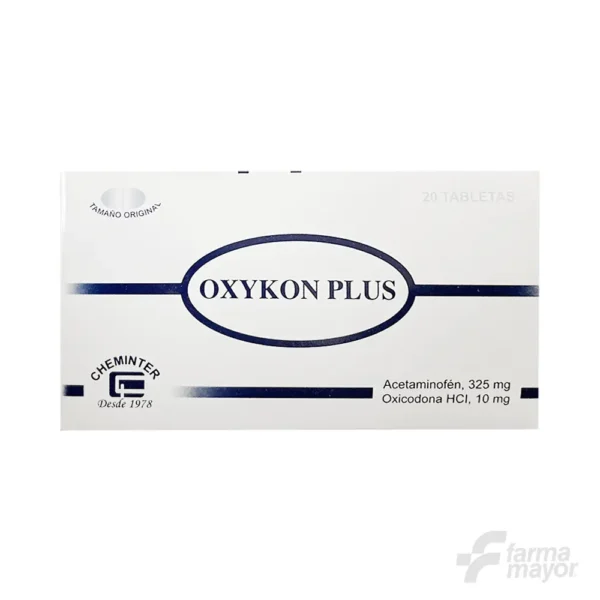 OXYCON PLUS TABLETAS X 20