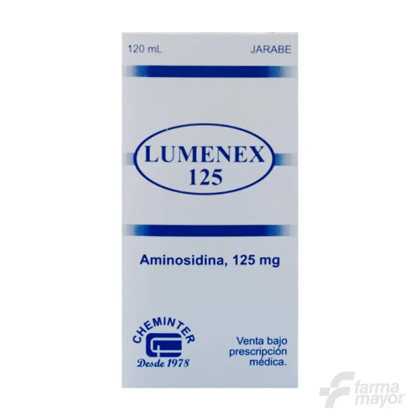 LUMENEX JARABE 125MG X 120ML