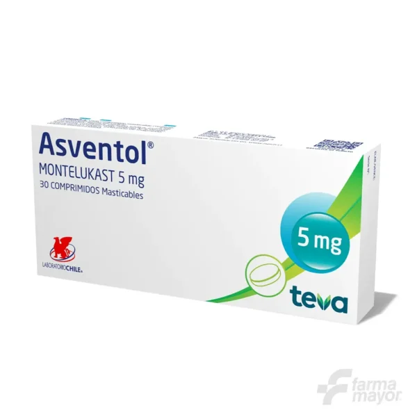 ASVENTOL COMPRIMIDOS 5MG x 30