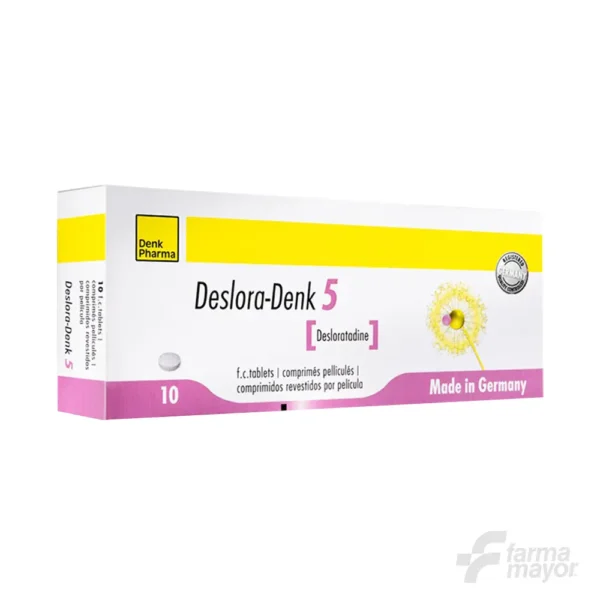 DESLORA-DENK COMPRIMIDOS 5MG X 10